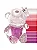 Gloss Teddy Chaveiro Ursinho Vivai - Brilho Hidratante com Design Fofinho e Cheirinho Delicioso - Imagem 4