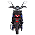 Scooter eletrica Aima Tiger S5 1200W motor bosch 72V 20A - Imagem 5