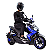 Scooter eletrica Aima Tiger S5 1200W motor bosch 72V 20A - Imagem 6