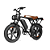 Bicicleta Eletrica Ouxi V8 1000W bateria de litio - Imagem 1