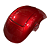 Paralama Dianteiro Vermelho FX2 para Scooter Elétrica – Peça de Reposição - Imagem 1