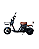 Scooter Elétrica E-TREK 1000W Até 50km Autonomia NFC USB bateria de chumbo - Imagem 1