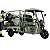 Triciclo Aima Tank eletrico com cesta e cabine 400kg 1000W - Imagem 3
