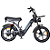 Bicicleta Elétrica Q8 1000W 48V 15Ah 32km/h, freio a disco e farol LED. - Imagem 1