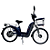 Bicicleta Elétrica Duos EMAXX 800W 32 km/h 35 km Aut Bateria 48V 15Ah - Imagem 4