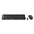 KIT MOUSE E TECLADO LOGITECH MK220 SEM FIO PTO - Imagem 1