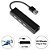 Adaptador De Rede Para Usb 2.0 10/100mbps + Hub 3 Portas Usb - Imagem 1