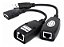 Adaptador Conversor Extensor Usb Via Cabo Rede Rj45 Até 45m - Imagem 1