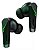 Fone de ouvido in-ear gamer sem fio Lenovo LivePods LP6 preto com luz verde LED - Imagem 2