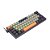 TECLADO MECANICO GAMER FIZZ RGB LARANJA CINZA E PRETO SWITCH MARROM - Imagem 5