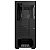 GABINETE GAMER SET BLACK VULCAN - LATERAL EM VIDRO - PCYES - GSBVPBR - Imagem 3