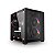 GABINETE GAMER AQUARIO FORCEFIELD BLACK VULCAN - FRONTAL E LATERAL EM VIDRO - PCYES - GFFBVP - Imagem 1