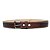 CINTO COUNTRY  MASCULINO COURO LEGITIMO ESTAMPADO COR CAFE - Imagem 2