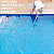 Cabo Telescópico Alumínio Limpeza De Piscina 3 Metros - Imagem 3