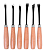Jogo Formoes Entalhe 6 Pcs - Worker - Imagem 1