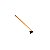 Enxada 8'' Olho Redondo Forjada Com Cabo - DTOOLS - Imagem 2