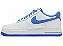 Air Force 1 Low '07 White Medium Blue' - Imagem 4