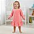 Vestido Infantil Flores Salpicadas Plush Premium - Imagem 3