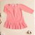 Vestido Infantil Flores Salpicadas Plush Premium - Imagem 2