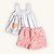 Conjunto 2 Peças Bebê Menina Bata e Short-Saia Meia Malha Cotton Premium - Imagem 1