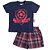 Conjunto Bebê Menino Verão Futebol Camiseta Short 100% Algodão - Imagem 8