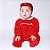 Macacão Bebê Gabi Vermelho Plush Premium - Imagem 2