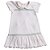 Vestido Bebê Chic Suedine Canelada Premium 100% Algodão - Imagem 9