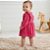 Vestido Bebê Babados Bordados Corações em Plush Premium - Imagem 7