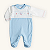 Macacão Bebê Avião Suedine Premium 100% Algodão - Imagem 1