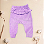 Conjunto 2 Peças Bebê Menina Plush Lilás Babadinhos Laço - Imagem 4