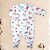 Macacão Bebê Menina Soft Premium Zíper Estampa Digital - Pijama - Imagem 4
