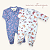 Macacão Bebê Menina Soft Premium Zíper Estampa Digital - Pijama - Imagem 1