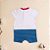 Kit Bebê Menino Verão 2 Romper Bebê e Conjunto Body e Short Suedine - Imagem 7