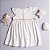 Vestido Bebê Rodado Pois com Strass em Meia Malha 100% Algodão Premium - Imagem 9