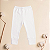 Kit Calça Bebê Cru e Branco Suedine Premium 100% Algodão 2 und - Imagem 3