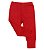 Kit Calça Bebê Vermelho e Branco Suedine Premium 100% Algodão 2 und - Imagem 3
