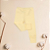 Kit Calça Bebê Amarelo e Branco Suedine Premium 100% Algodão 2 und - Imagem 3