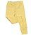 Kit Calça Bebê Amarelo e Branco Suedine Premium 100% Algodão 2 und - Imagem 3