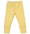 Kit Calça Bebê Amarelo e Branco Suedine Premium 100% Algodão 2 und - Imagem 2