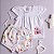 Conjunto Bebê Menina Fazendinha Bata Meia Malha e Short em Tricoline - Imagem 1