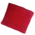 Manta Avulsa Tricot Bebê Vermelho Tranças - Imagem 1