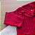 Saída Maternidade Menina Tricot Vermelho 6 Peças Premium - Imagem 7