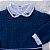 Saída Maternidade Menino Tricot Marinho 6 Peças Premium - Imagem 5