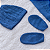 Saída Maternidade Menino Tricot Azul Jeans 6 Peças Premium - Imagem 10