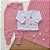 Saída de Maternidade Bebê Menina Tricot Rosa Bordado Rococó 3 Peças - Imagem 2
