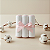 Kit 3 Fraldas de Ombro Brancas Luxo Bainha e Picueta Rosa Cremer - Imagem 1