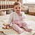 Macacão Sofia Plush Premium Branco e Rosa Bordado Corações - Imagem 5