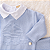 Saída de Maternidade Menino Azul Claro Barquinho Tricot 5 Peças Premium - Imagem 5