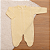 Saída de Maternidade Bebê Menino Tricot Amarelo Tranças 6 Peças - Imagem 3