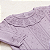 Saída de Maternidade Bebê Menina Tricot Lilás com Gola Rica 6 Peças - Imagem 2